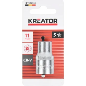 Gola hlavice Kreator KRTH30702 - Nástrčná hlavice (ořech) 11mm 1/2"