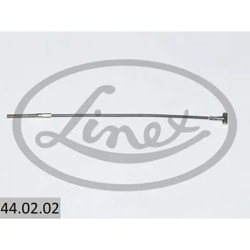 Lanko parkovací brzdy Tažné lanko, parkovací brzda LINEX 44.02.02
