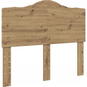 Čelo postele s čelo Artisanový dub 135 cm Kompozitní dřevo