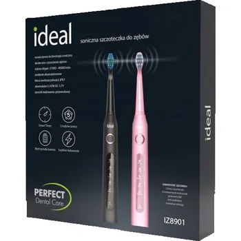 Elektrický zubní kartáček Elektrický zubní kartáček sonický zubní kartáček Ideal IZ8901 s 6 akumulátorovými nástavci