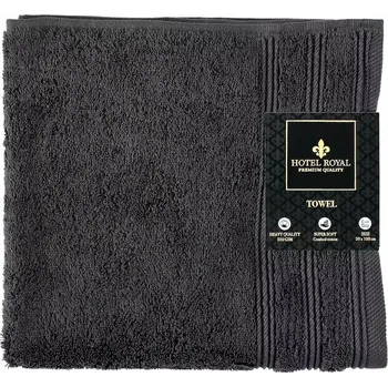 Ručník Ručník Hotel Royal 50x100cm bavlna ŠEDÁ Antracit