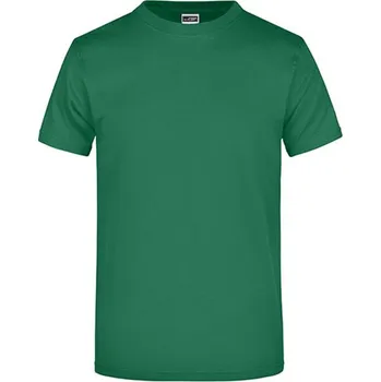 Pánské tričko James&amp;Nicholson Unisex triko JN002 Dark Green M