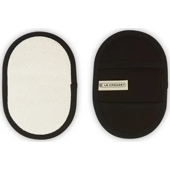 Chňapka Chňapka na hrnec 17,5 x 12 cm, sada 2 ks, černá, bavlna, Le Creuset - doprava zdarma od 2999 Kč