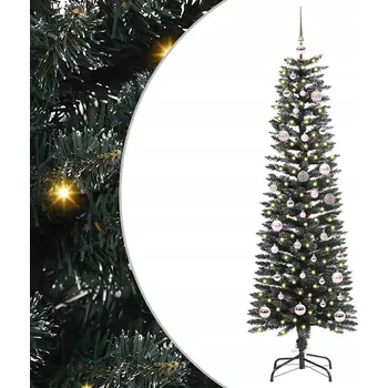 Vánoční stromek Umělý vánoční stromek se stojanem Zelený 150 cm PVC, plast a ocel