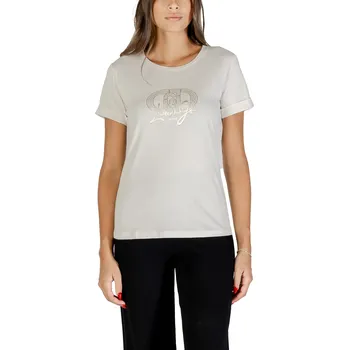 Liu Jo dámské tričko s potiskem Liu Jo černá | krémová 3490531