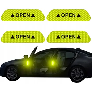samolepka SAMOLEPKY SAMOLEPKY NA AUTO VAROVNÉ SAMOLEPKY NA DVEŘE AUTA REFLEXNÍ