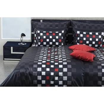 Povlečení Kostkované povlečení Luke 140x200 cm
