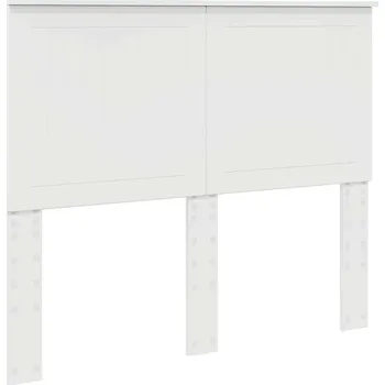 Čelo postele s čelo Bílá 120 cm kompozitní dřevo