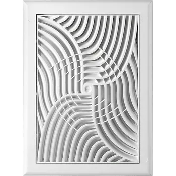 Obraz Ventilační mřížka Ventilační Awenta bílá