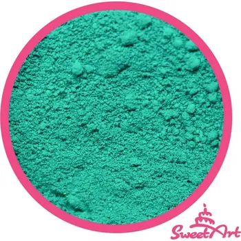 4-Mix Maďarsko SweetArt jedlá prachová barva Turquoise tyrkysová (3 g) ▹