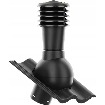 Vrták Větrací komín Smart fi125 pro střešní tašky NELSKAMP SIGMA ČERNÝ