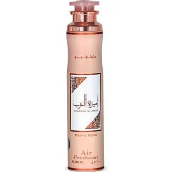 Vůně do bytu AIR FRESHENER: Lattaf Ameerat Al Arab PRIVE ROSE - osvěžovač vzduchu, 300 ml