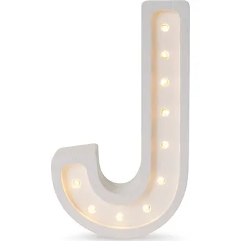 Dekorativní svítidlo Little Lights Letter Mini Lamp J