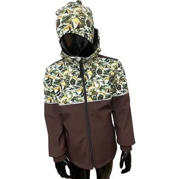 Sheedlo Dětská softshellová bunda Sheedlo medvědí vzor