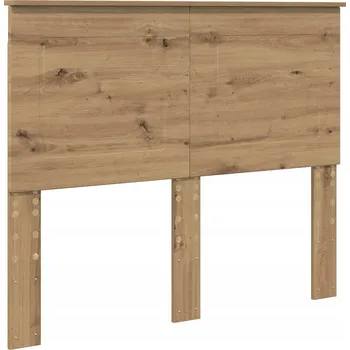 Čelo postele s čelo Artisanový dub 135 cm kompozitní dřevo