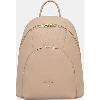 Městský batoh Kožený batoh Patrizia Pepe dámský, béžová barva, malý, 8B0325 L001 8B0325.L001 80X, vel. ONE SIZE
