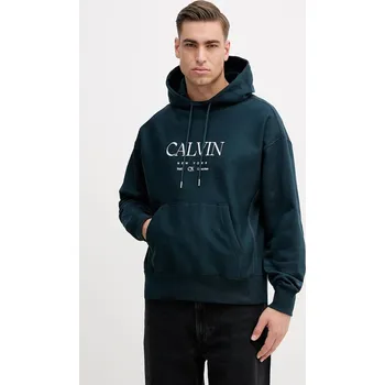 Pánská mikina Mikina Calvin Klein LV04RE207G zelená 96X, vel. M