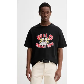 Pánské tričko Bavlněné tričko Kenzo FG55TS2064SG černá 99X, vel. M