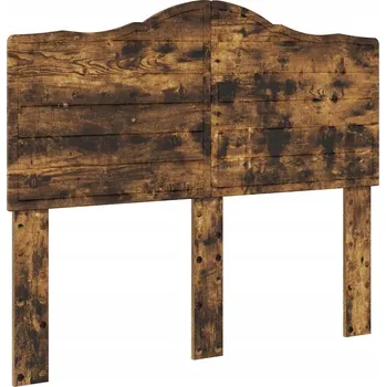 Čelo postele s čelo Kouřový dub 135 cm Kompozitní dřevo