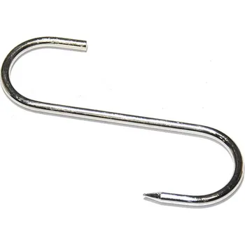 Hák řeznický, 140x5,2mm, pocínováno