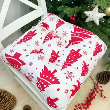 Podsedák Sedák na křeslo - Vánoční les