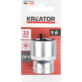 Gola hlavice Kreator KRTH30714 - Nástrčná hlavice (ořech) 23mm 1/2"