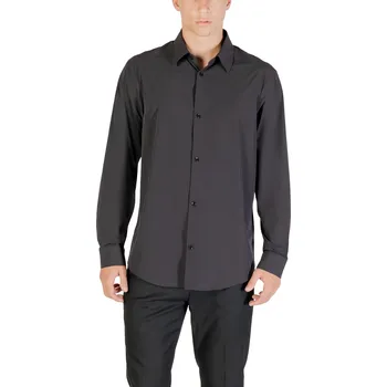 Pánská košile Armani Exchange pánská košile Armani černá 3454492