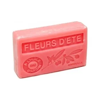 Mýdlo Mýdlo s bio arganovým olejem - Fleurs d´été (květy léta) 100g TML F071