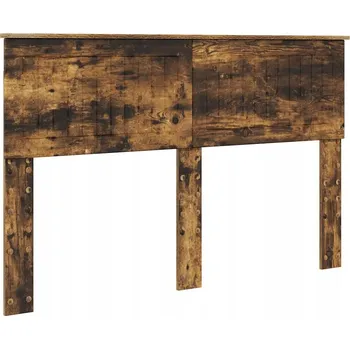 Čelo postele s čelo Kouřový dub 140 cm Kompozitní dřevo