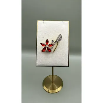 Brož Kovová brož "Elegantní střevíček"