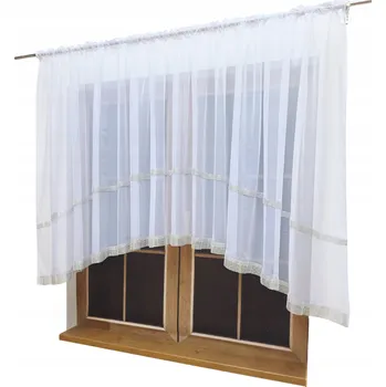 Záclona Záclona záclona LIVORNO Zirkony 500x150 VOÁL Hotová Záclona