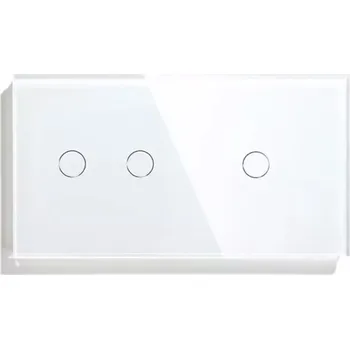 vypínač DOTYKOVÝ SPÍNAČ SVĚTLA ZIGBEE TUYA 2+1 BEZ N 2K