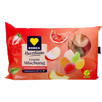 Bonbon Želé s ovocnou příchutí Edeka 250 g