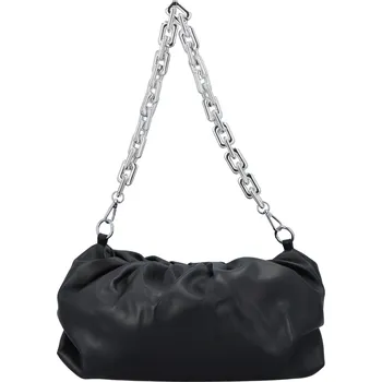 Kabelka Zajímavá dámská koženková kabelka Evita, černá