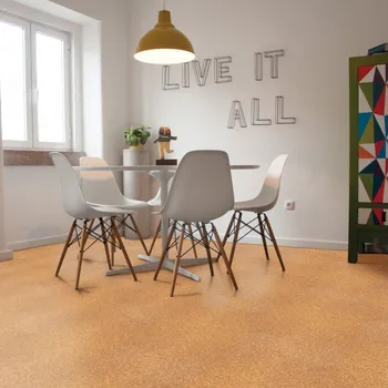 vinylová podlaha Korková lepená podlaha Standard, natur