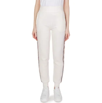 Guess Active tepláky pro ženy Guess Active hnědá | krémová 3457481