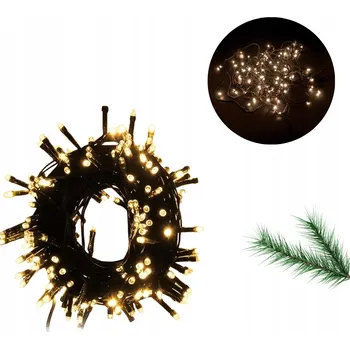 Vánoční dekorace Vnitřní Vánoční osvětlení na stromeček Bauster, délka 10 m, 51 - 100 žárovek