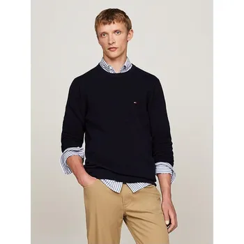 Pánský svetr Tommy Hilfiger pánský modrý svetr Tommy Hilfiger modrá | kaki 3070564