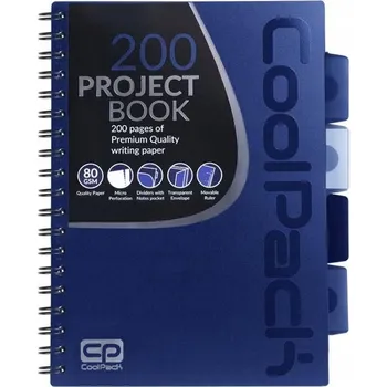 Blok Kroužkový Blok B5 CoolPack 100 listů, měkká vazba