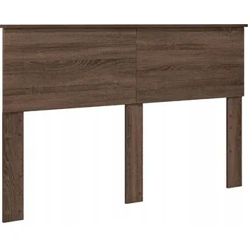 Čelo postele s čelo Hnědý dub 140 cm Kompozitní dřevo