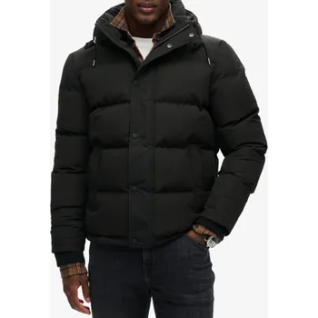 Pánská bunda Pánská zimní prošívaná bunda Superdry Superdry černá 3490577