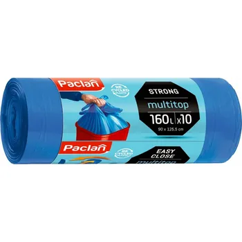 Pytle na odpadky Paclan Multitop Pytle na Odpad Univerzální 160l 10 kusů