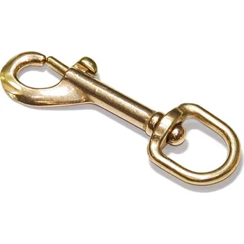 karabina Karabina otočná mosazná, 76x15mm