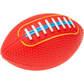 Hračka pro psa HRAČKA RUGBYOVÝ MÍČEK HRAČKA PRO PSY 7,6 CM NEFI 233