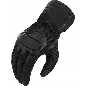 Moto rukavice Prodyšné motocyklové rukavice VORG GLOBTOUR VENT BLACK pohodlné + DÁRKY ZDARMA