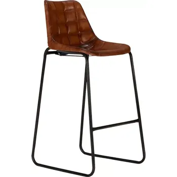 Barová židle Sada 2 masivních barových židlí Kerala