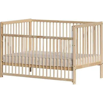 Scarlett Dětská postýlka Scarlett Dominik - ECO přírodní (borovice) - stahovací bočnice - 140 x 70 cm