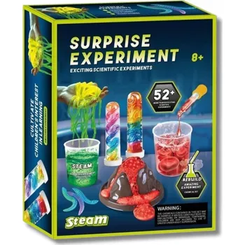 Dětská vědecká sada Vědecká Sada EXPERIMENTY pro Děti 52v1 Chemie Laboratoř Sopka STEA