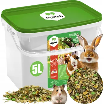Krmivo pro hlodavce Směs krmivo Gryzek 2,5 kg křeček , osmák degu , králíka, myš, pískomila, krysu, činčilu, morče , veverku