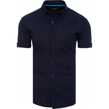 Pánská košile PÁNSKÁ KOŠILE DSTREET S KRÁTKÝM RUKÁVEM vel M